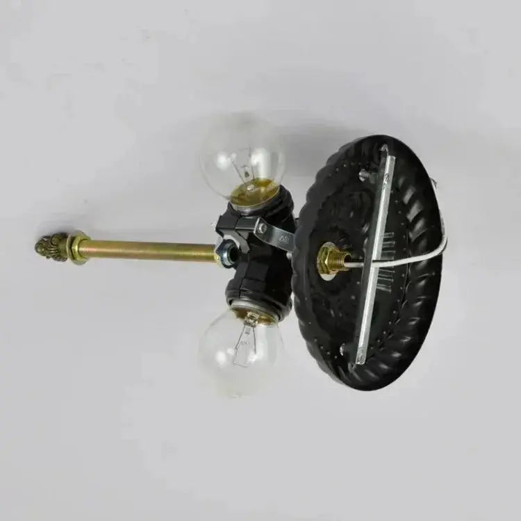 16inch Stained Glass Round Red Dragonfly Tiffany Ceiling Lamps Classical Tiffany Lamp