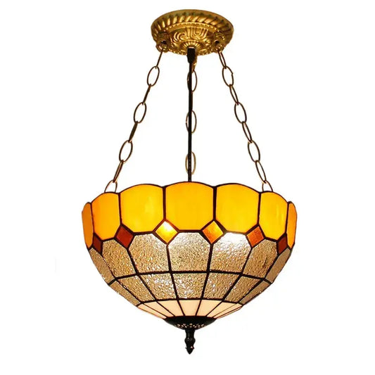 12inch Anti-chandelier Antique Tiffany Stained Glass Chandelier Classical Tiffany Lamp