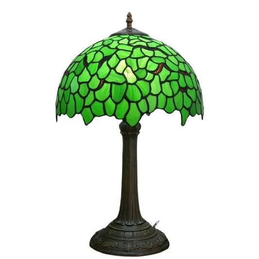12inch Tiffany Table Lamps for Sale Stained Glass Green Leaves Lampshade Desk Lamp Classical Tiffany Lamp