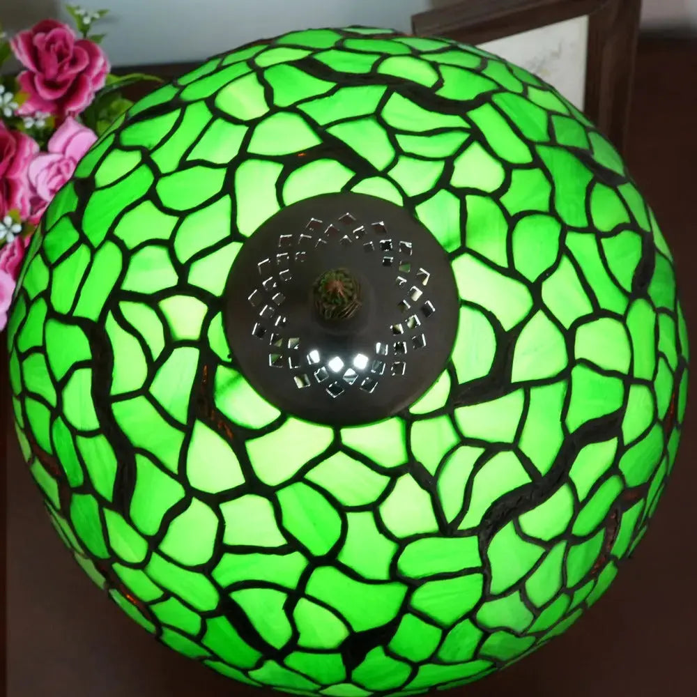 12inch Tiffany Table Lamps for Sale Stained Glass Green Leaves Lampshade Desk Lamp Classical Tiffany Lamp