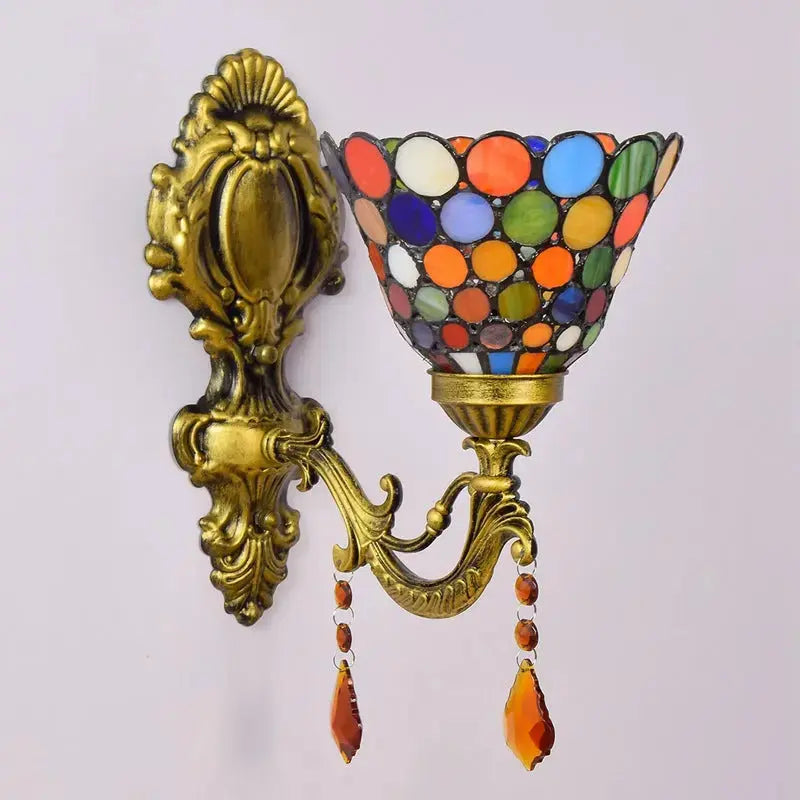 6inch 15cm Small Sconce Bohemia Spot Tiffany Style Wall Lights Classical Tiffany Lamp