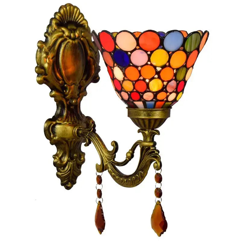 6inch 15cm Small Sconce Bohemia Spot Tiffany Style Wall Lights Classical Tiffany Lamp