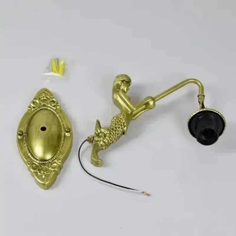 8inch Small Stained Glass Yellow Lampshade Vintage Tiffany Sconce Light Classical Tiffany Lamp