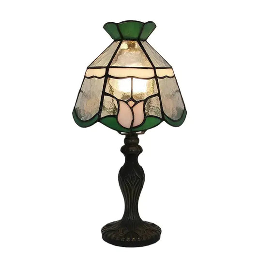 8inch Retro Stained Glass Crown Rose Lampshade Tiffany Desk Lamps for Sale Classical Tiffany Lamp