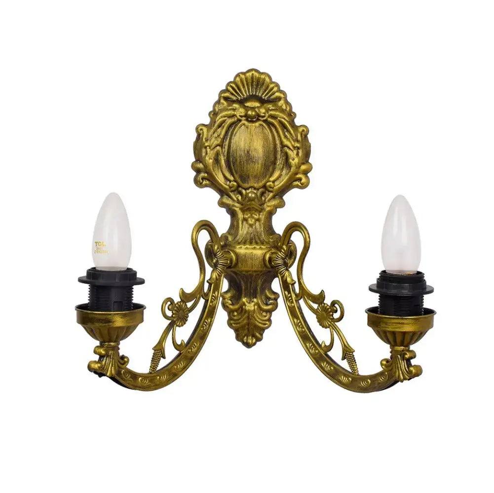 Double Light Wall Sconce Vintage Animal Parrot Stained Glass Tiffany Lamp Classical Tiffany Lamp